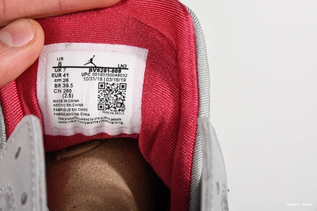 Rep Husky Reflective Cardinal BV6281-006 Air 7 Jordan 0815